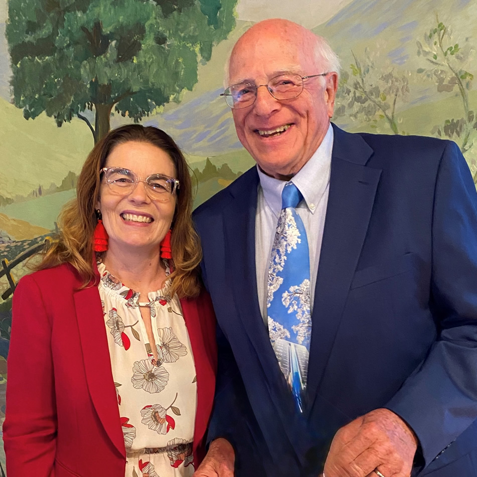 Asm. Addis with Dr. Hansen