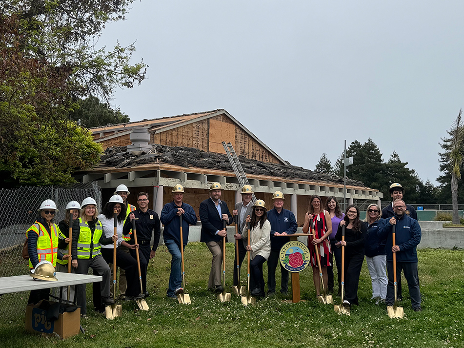 Assembly District 30 Field Representative Mauricio Arias, Capitola City Council, City Staff and community leaders