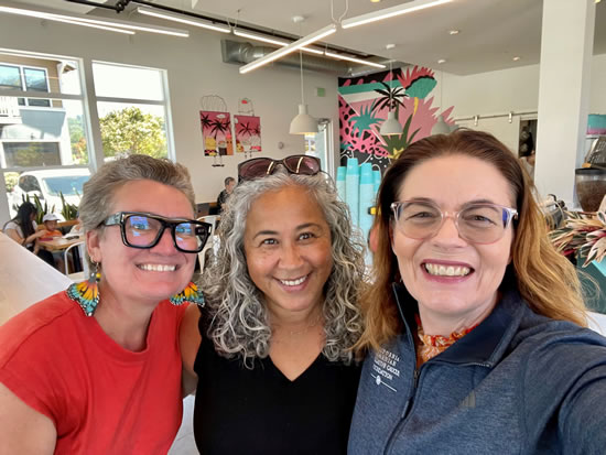 Asm. Addis with Rachel and Jenni