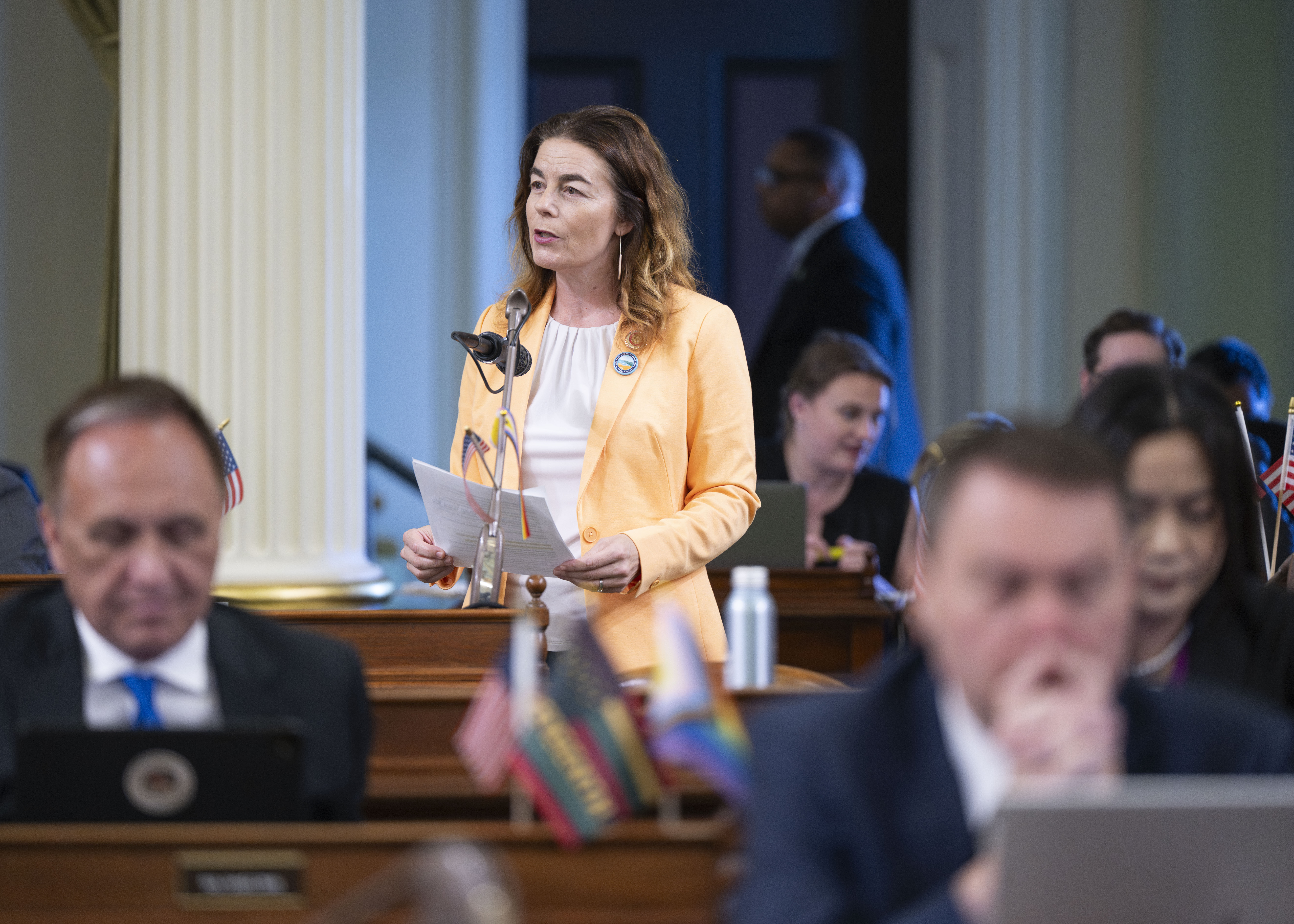 Assemblymember Addis presents ACR 103 on the Assembly floor on Monday, July 14, 2025