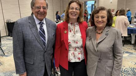 Asm. Addis Honoring Sylvia Panetta along with Secretary Panetta (Retired)