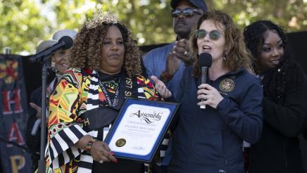 Asm. Addis honoring this year's Queen