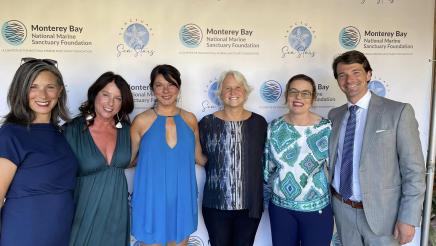 Asm. Addis and others honoring the important contributions from local leaders at the Monterey Bay National Marine Sanctuary Foundation's Sea Stars Celebration